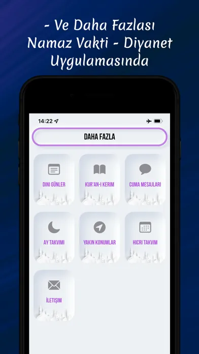 Capturas de pantalla de Namaz Vakti-Diyanet-Hadis