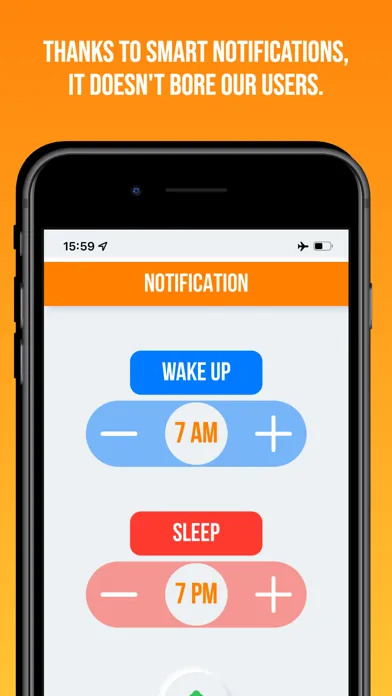 Captures d'écran de Water Reminder-Steps&Activity