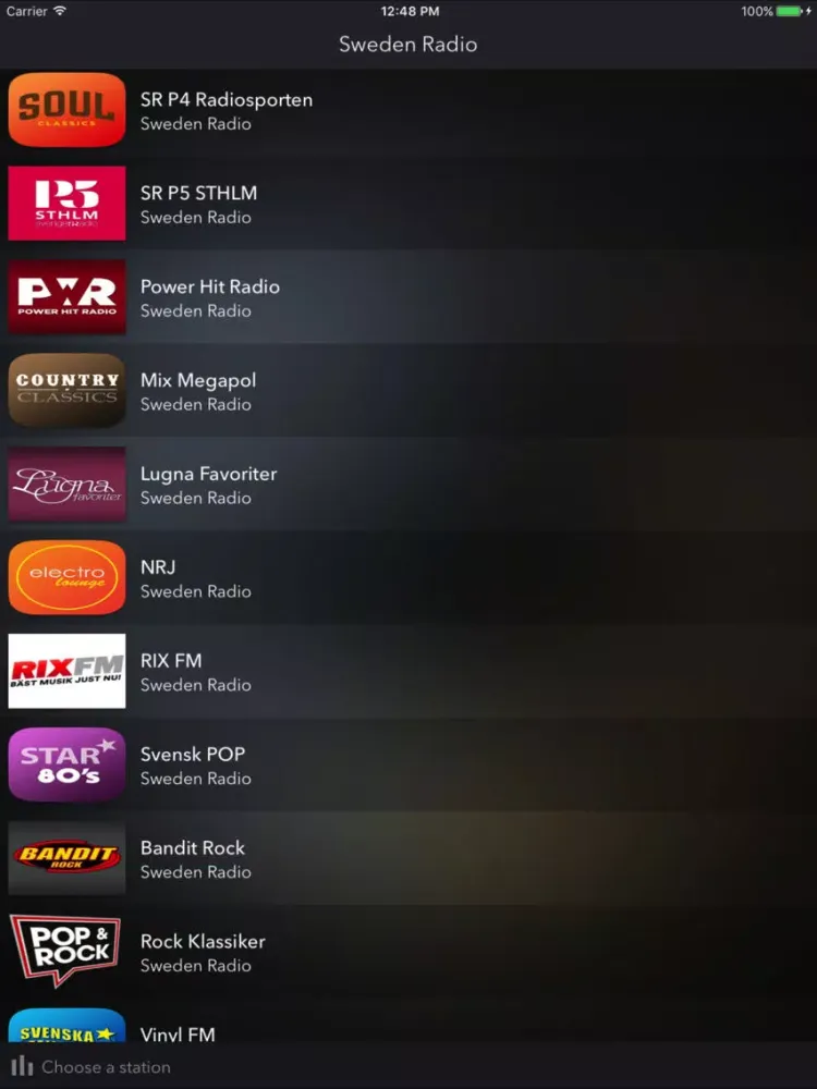 Sweden Radion - Best Radio iPad  স্ক্রিনশট