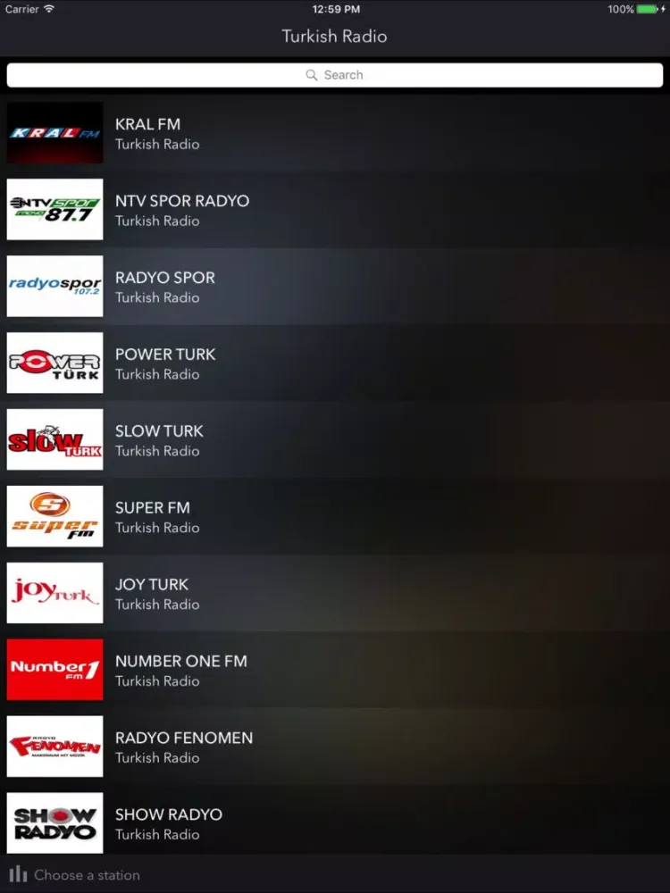 Radyo Turkiye - Turkish Radio iPad  سکرین شاٹس