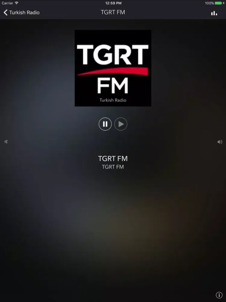 Radyo Turkiye - Turkish Radio iPad  سکرین شاٹس