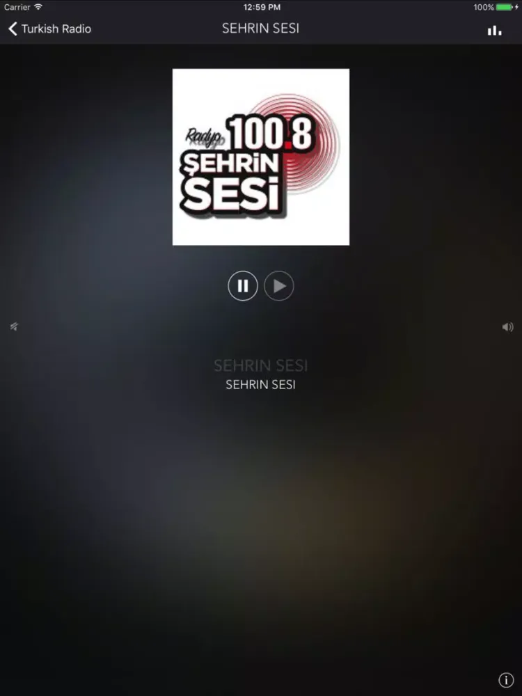 Radyo Turkiye - Turkish Radio iPad  سکرین شاٹس