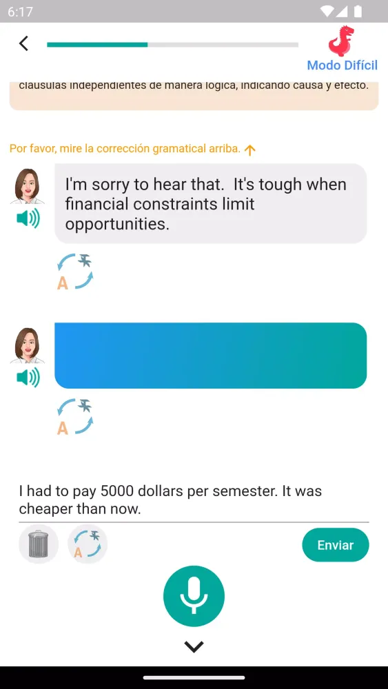 Captures d'écran de ALULA - the AI English Tutor