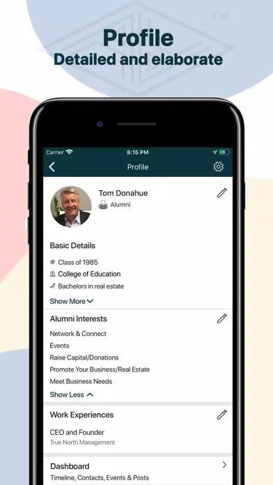 Alumni - Northwestern Univ. Screenshots