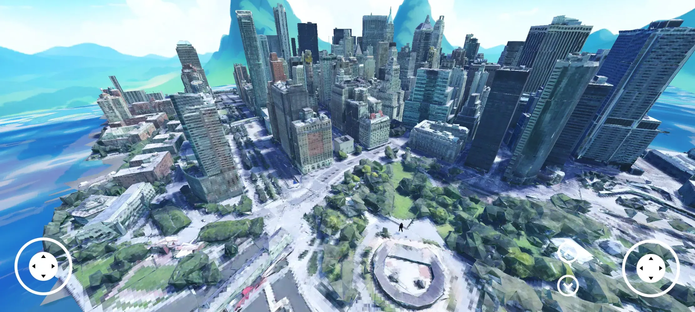 ภาพหน้าจอของ Stroll | Visit 3D Cities
