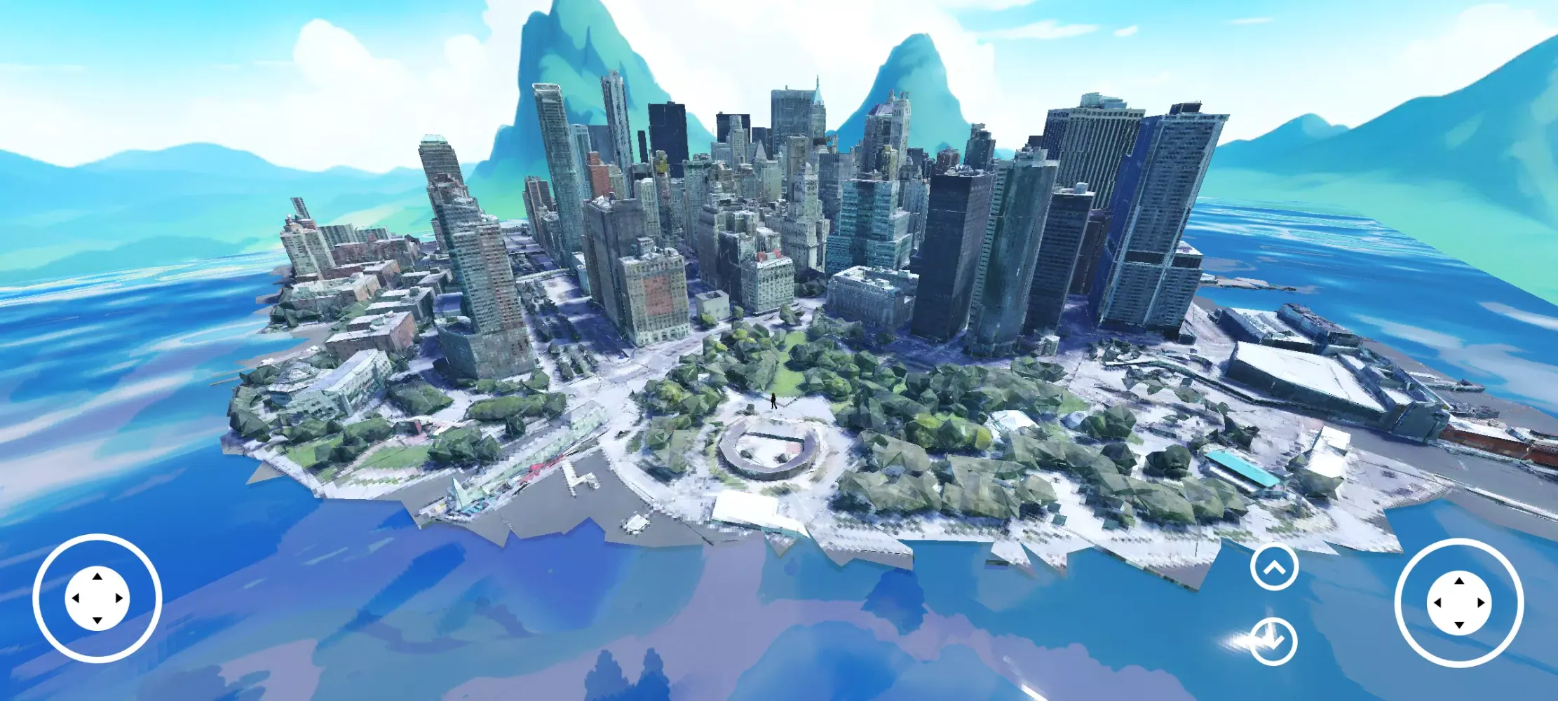 ภาพหน้าจอของ Stroll | Visit 3D Cities