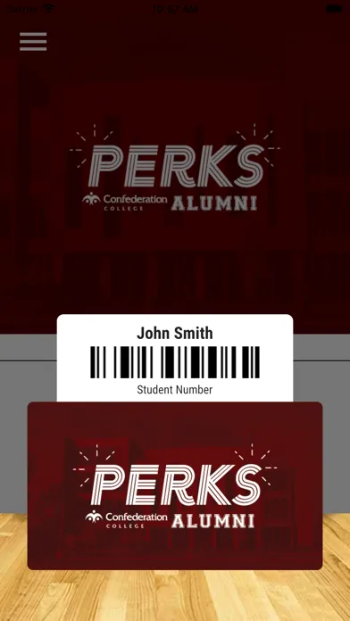 Confederation Alumni Perks應用截圖