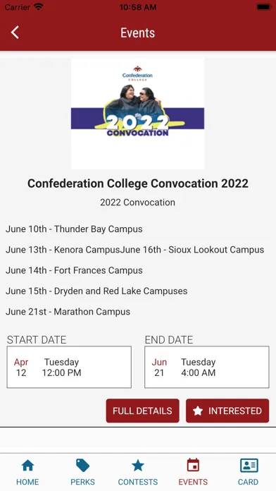 Confederation Alumni Perks應用截圖