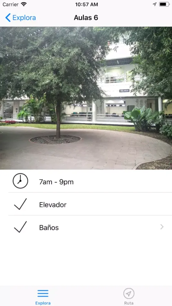 Tangkapan layar ITC_MTY: ExploraTec
