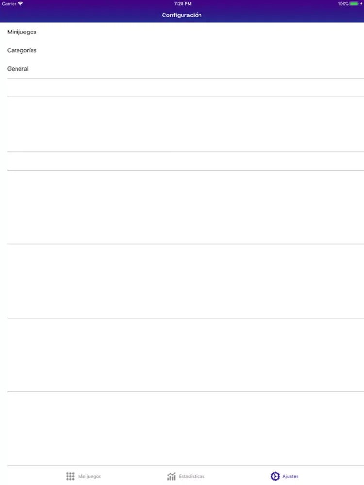 ITC_MTY: Minijuegos Cognitivos iPad  Screenshots