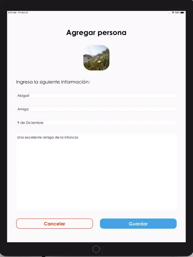 Capturas de pantalla de ITC_MTY: Recuerdos iPad 