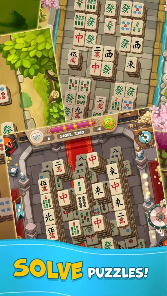 Capturas de tela do Mahjong by Alurum