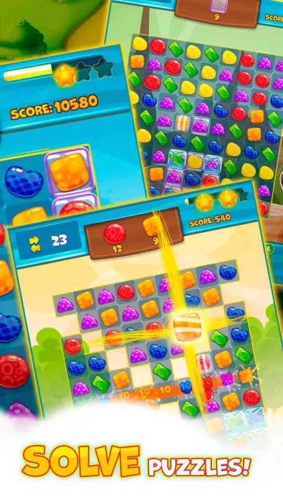 Sweet mania puzzle Ekran Görüntüleri