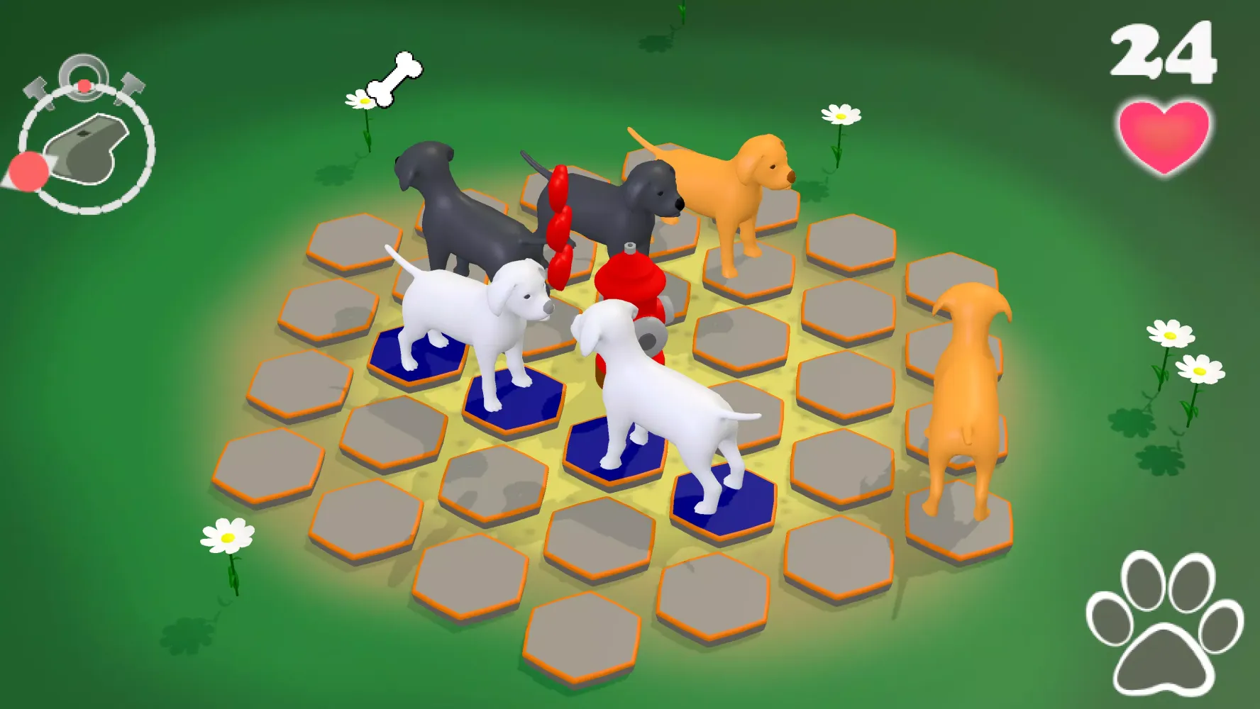Capturas de tela do PUPPY LOVE - kiss, sniff, mark