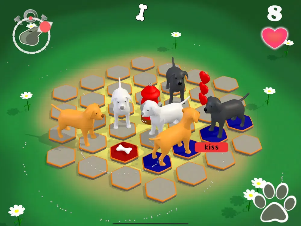 PUPPY LOVE - kiss, sniff, mark iPad  Screenshots