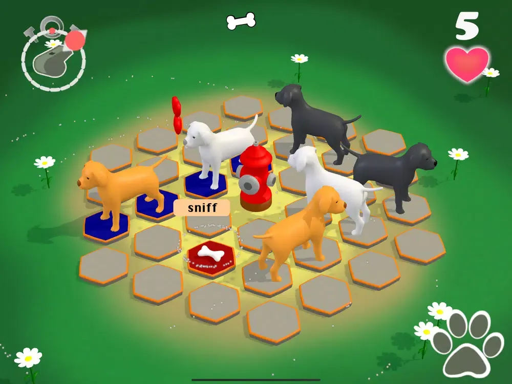PUPPY LOVE - kiss, sniff, mark iPad  Screenshots