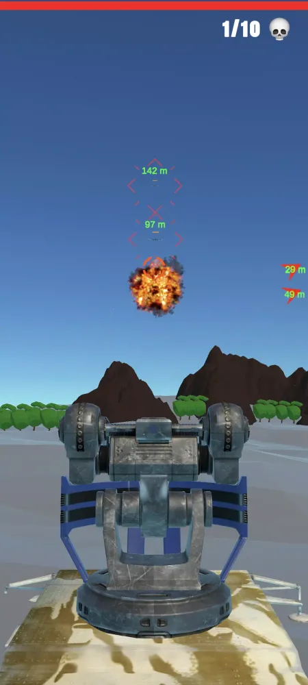 Captures d'écran de Air Defense