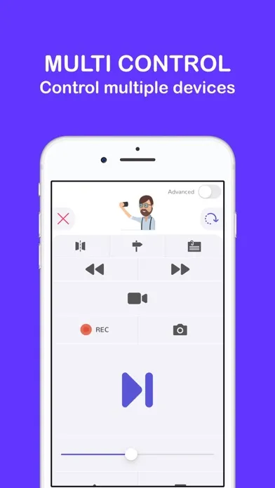 Remote Control for Autokue App स्क्रीनशॉट