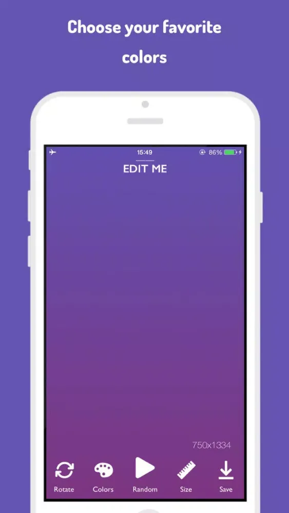 Tangkapan layar Background Maker: Generate your perfect wallpaper in HD
