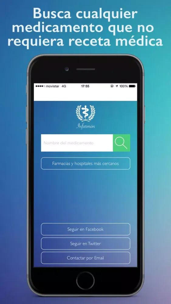 Infarmon: Base de datos de fármacos sin receta. Interacciones y contraindicaciones de cada medicamento应用截图