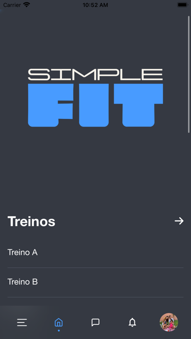 ภาพหน้าจอของ Simplefit.on