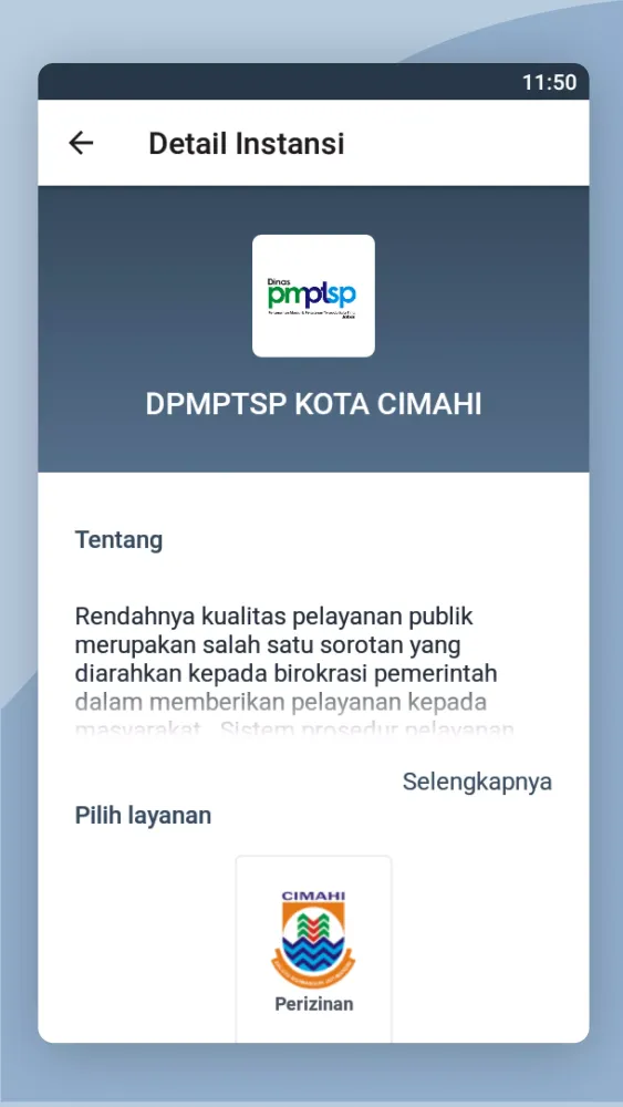 ภาพหน้าจอของ MPP Kota Cimahi