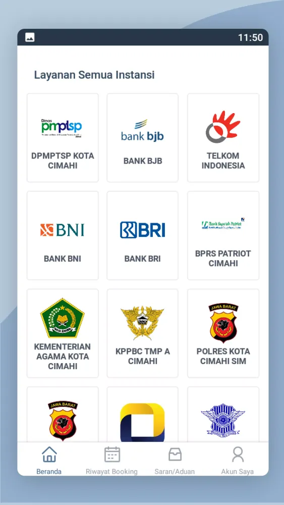 ภาพหน้าจอของ MPP Kota Cimahi
