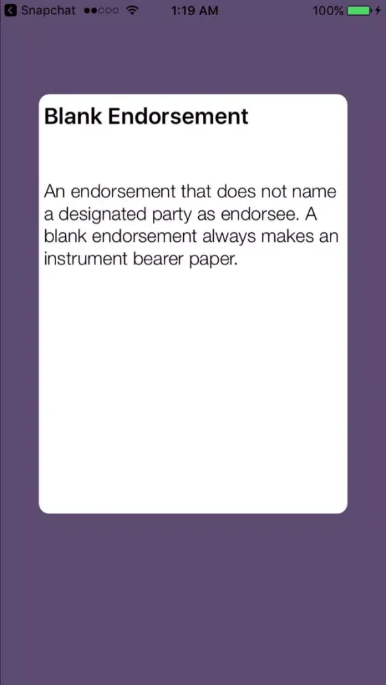 Ảnh chụp màn hình của CPA Flashcards REG Exam Review