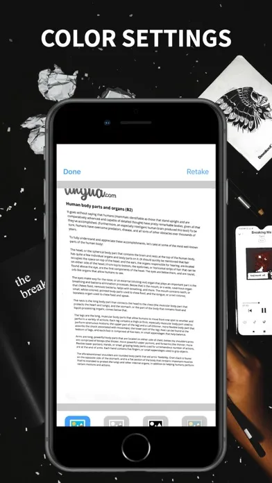 uScan PDF Document Scanner App স্ক্রিনশট