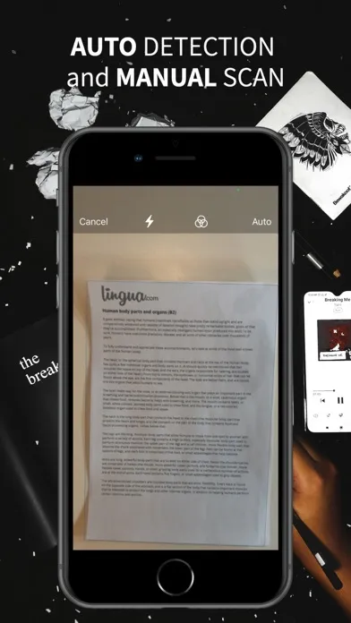 uScan PDF Document Scanner App স্ক্রিনশট