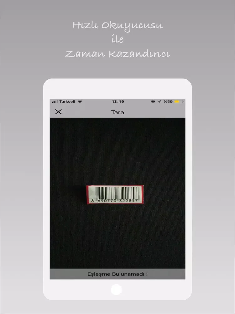 Tangkapan skrin Üretim Yeri - Made in iPad 