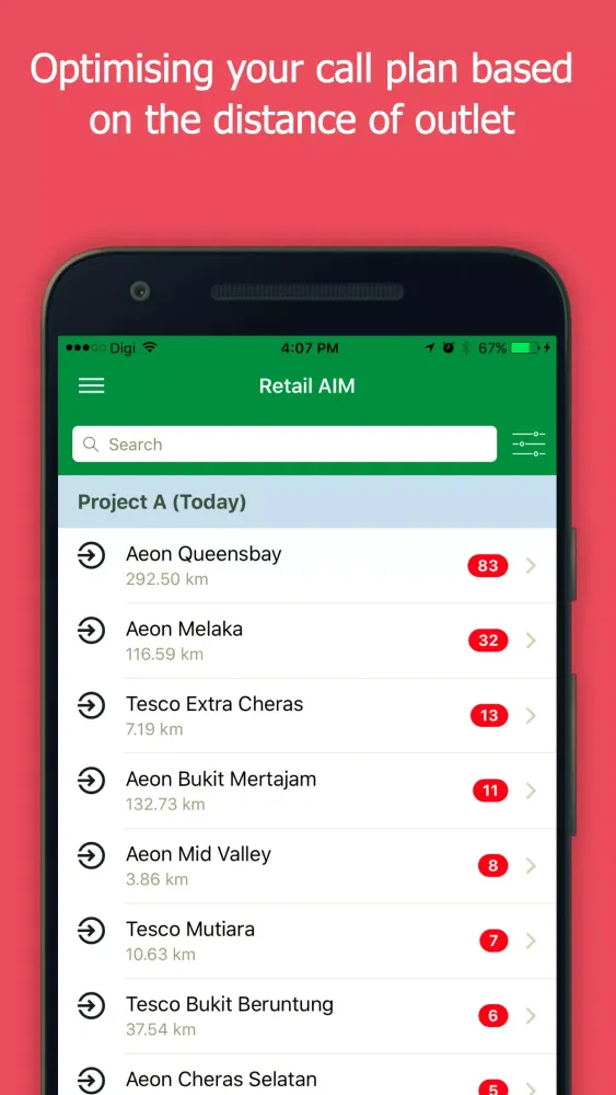 RetailAIM Screenshots