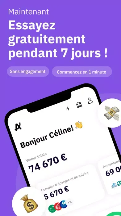 Captures d'écran de Alwy : Budget, épargne