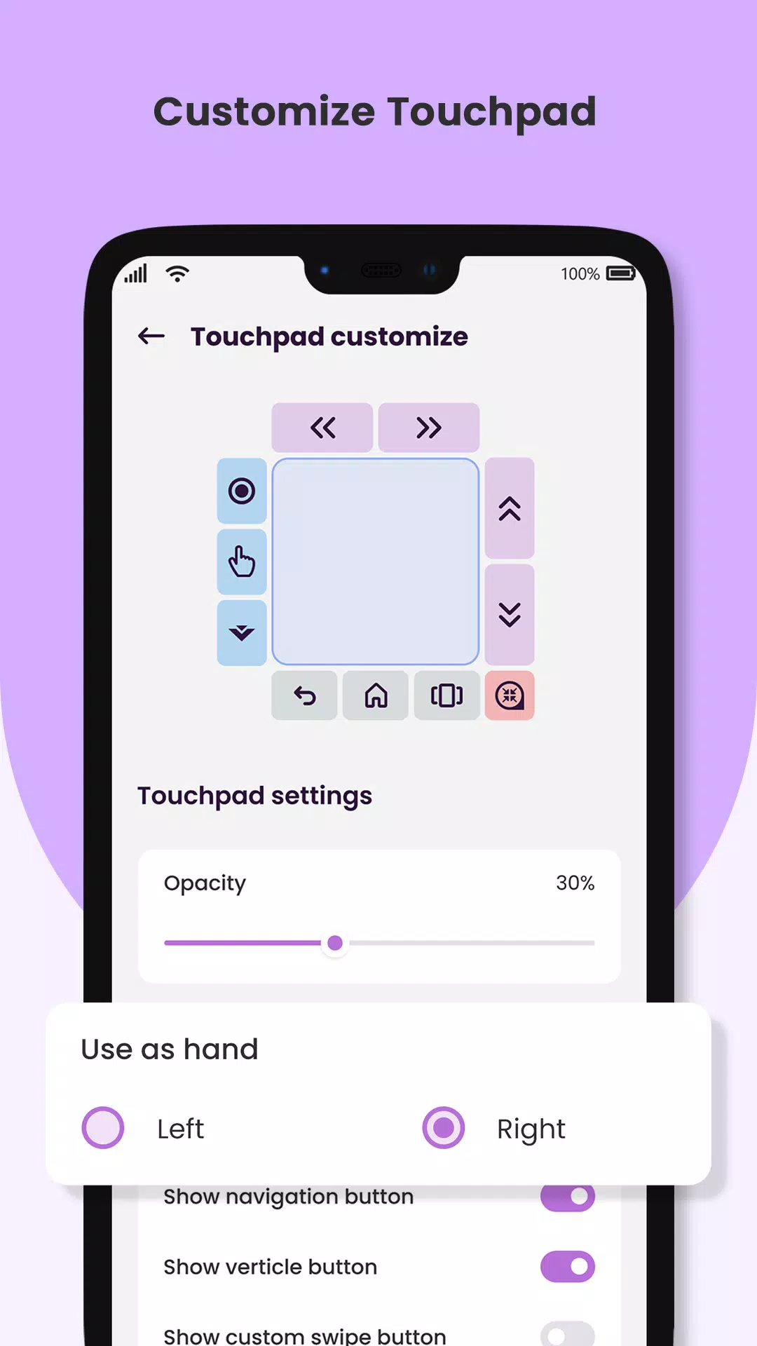 Mouse Cursor Touchpad Screenshots
