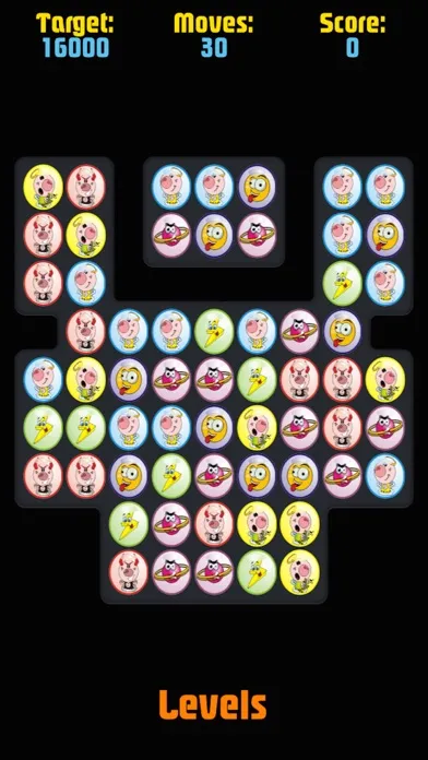 Puzzles FREE. Play with planets, monsters, angels and other characters! スクリーンショット