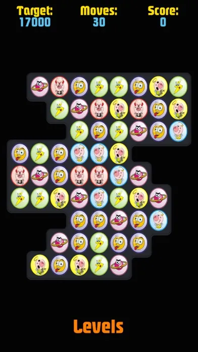 Puzzles FREE. Play with planets, monsters, angels and other characters! スクリーンショット