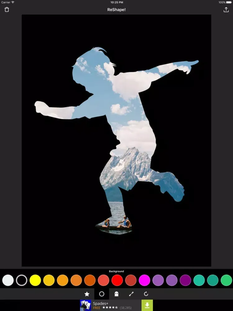 Capturas de pantalla de ReShape - Create Unique Images iPad 