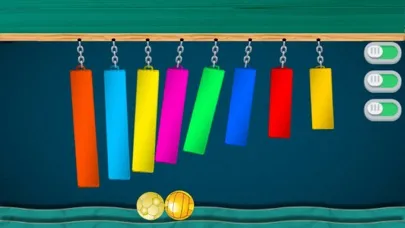 Capturas de tela do The Chain Xylophone