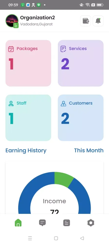 Alyana Health Service Provider Screenshots