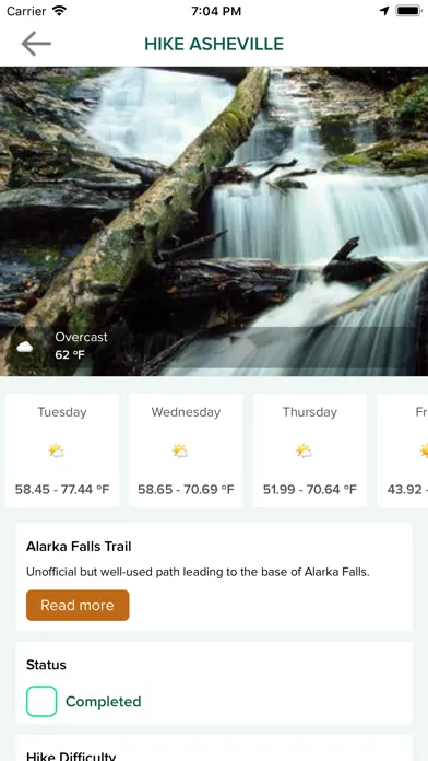 Capturas de pantalla de Hike Asheville