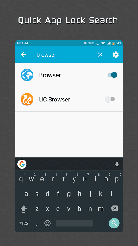 App Lock Screenshots