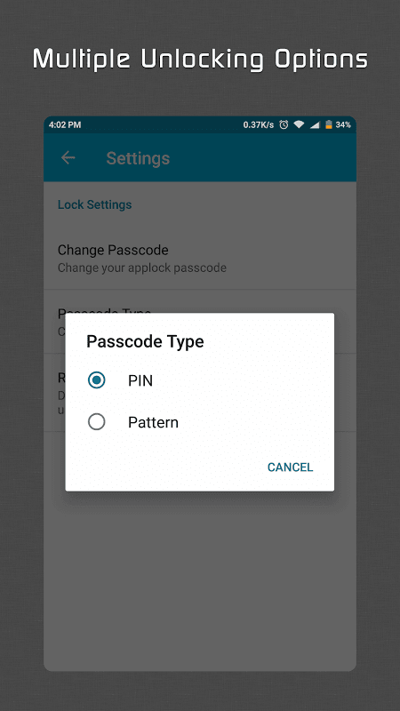App Lock Screenshots