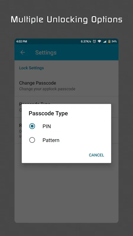 App Lock سکرین شاٹس