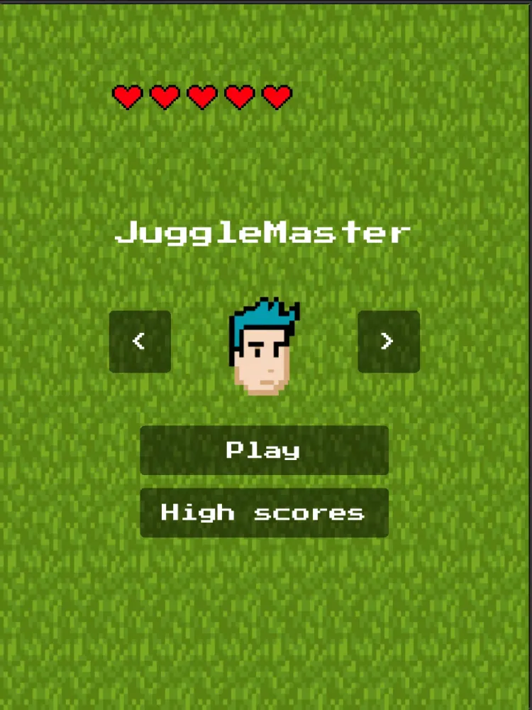 Tangkapan skrin JuggleMaster