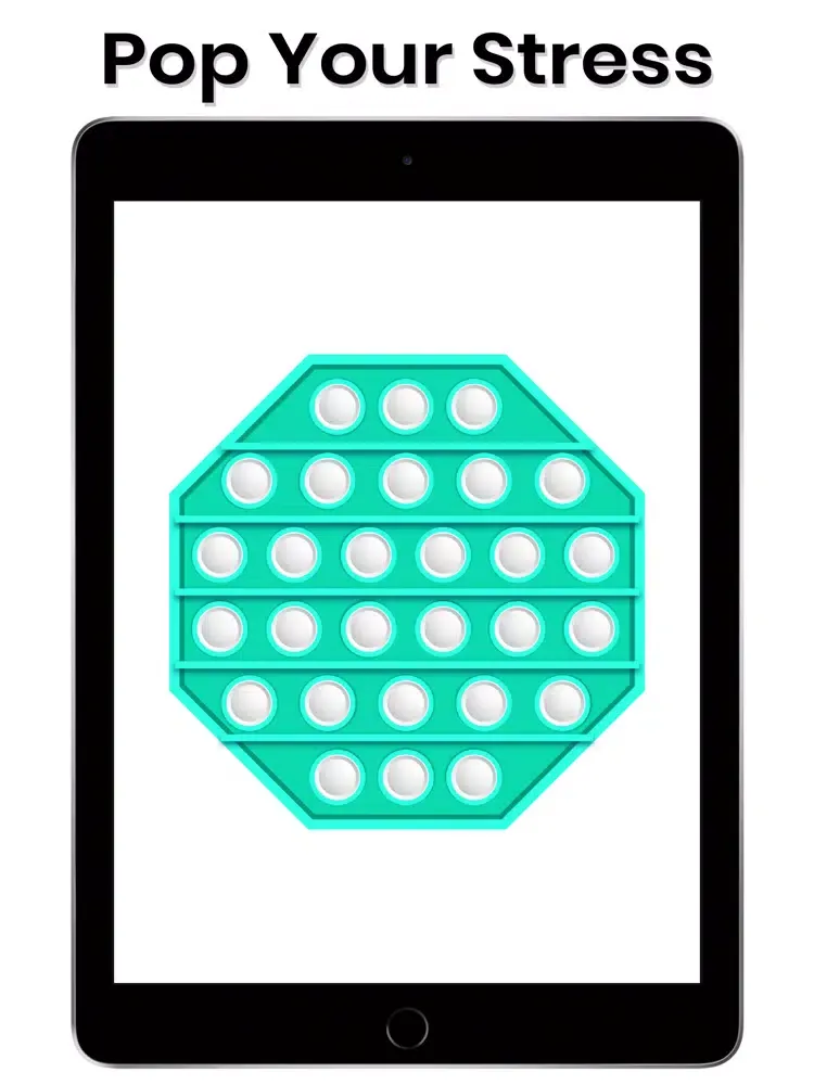 Pop It Fidget AntiStress Game iPad 应用截图