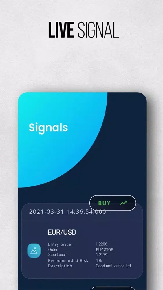 Capturas de pantalla de Forex Signal App