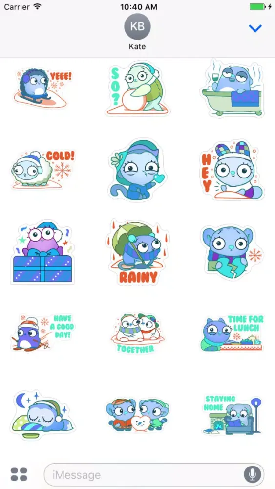 صور Winter Cartoon Animals