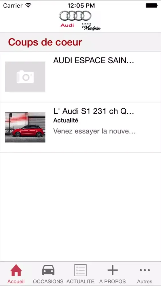 AUDI ESPACE SAINT-MAXIMIN應用截圖
