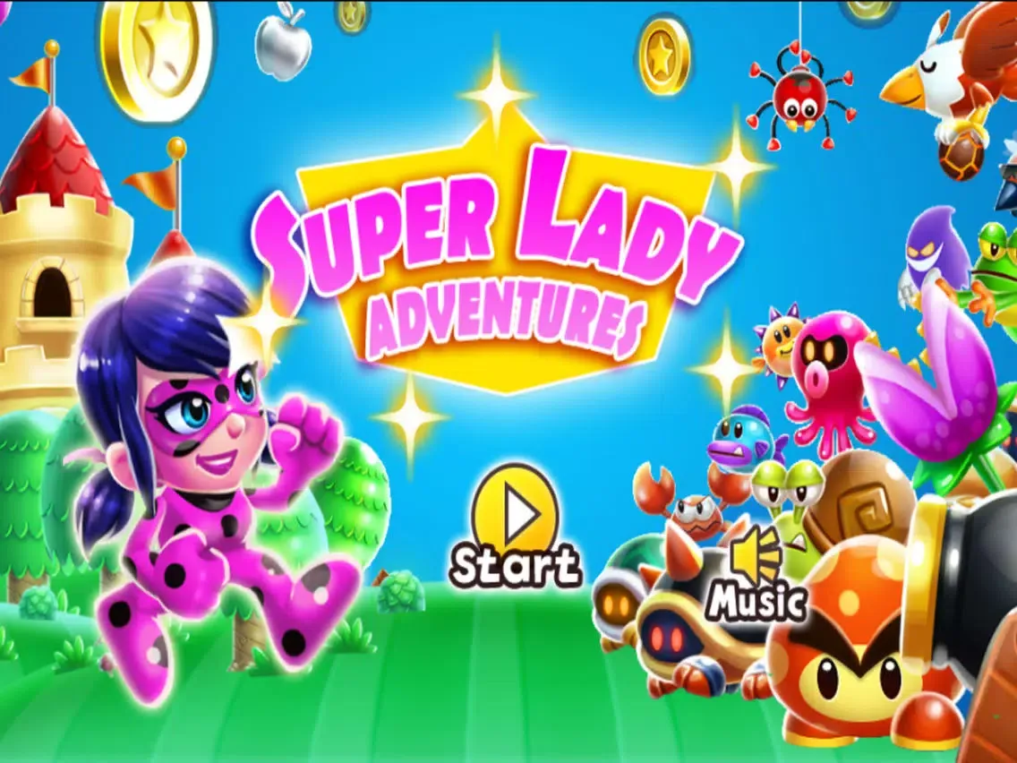 Captures d'écran de Super Lady Adventures iPad 