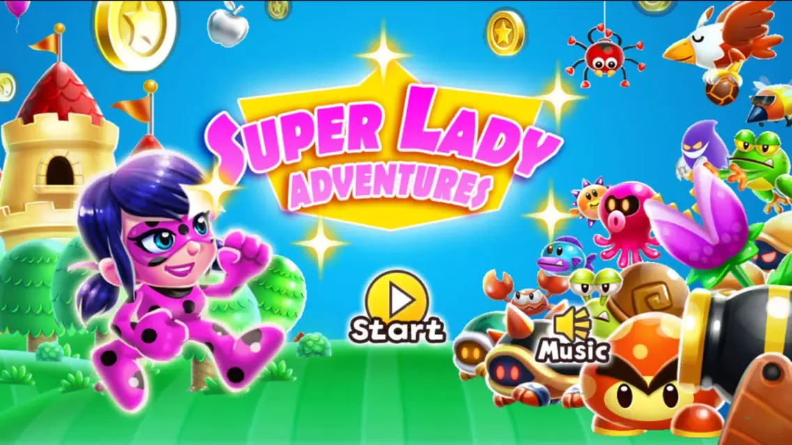 Captures d'écran de Super Lady Adventures
